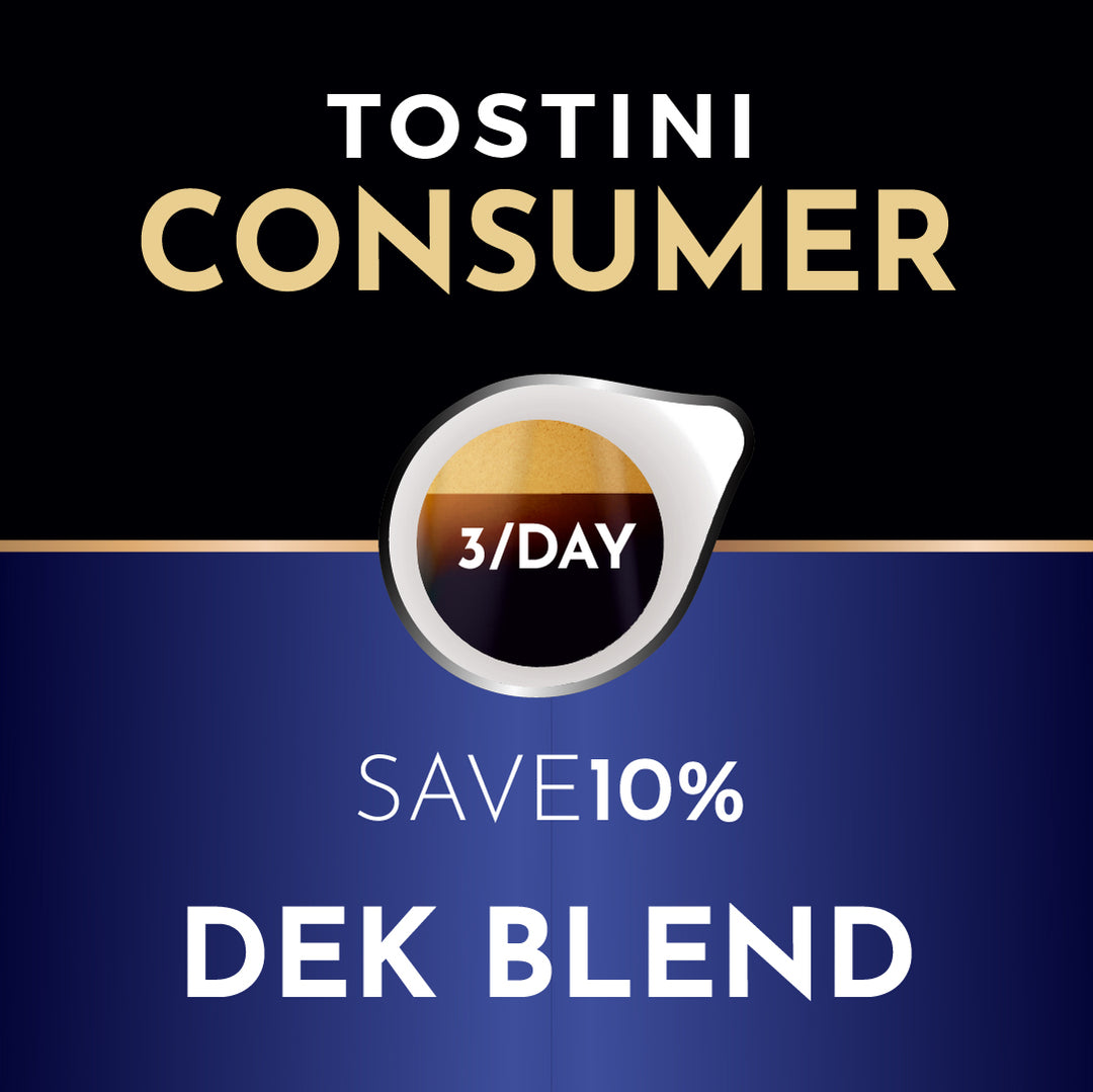 Tostini Consumer Dek Pods | 100 pods