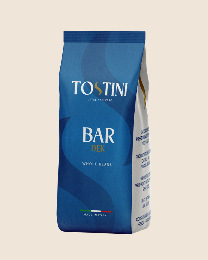 Tostini Dek Whole Bean 1 lb