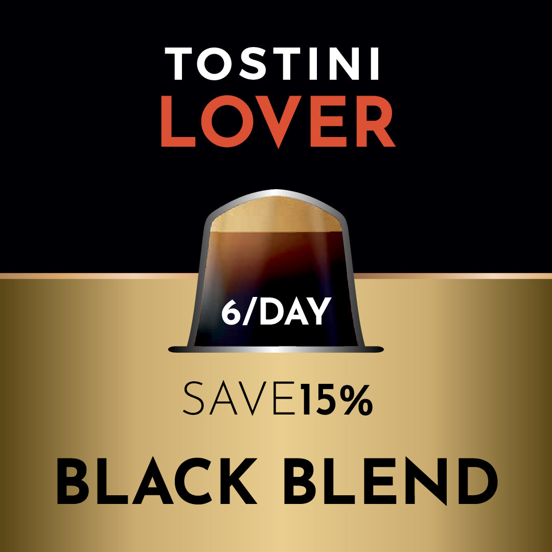 Tostini Lover Black Capsules | 200 capsules