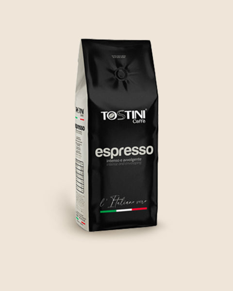 Tostini Caffe Espresso Coffee Beans, 2.2 lb/1 kg