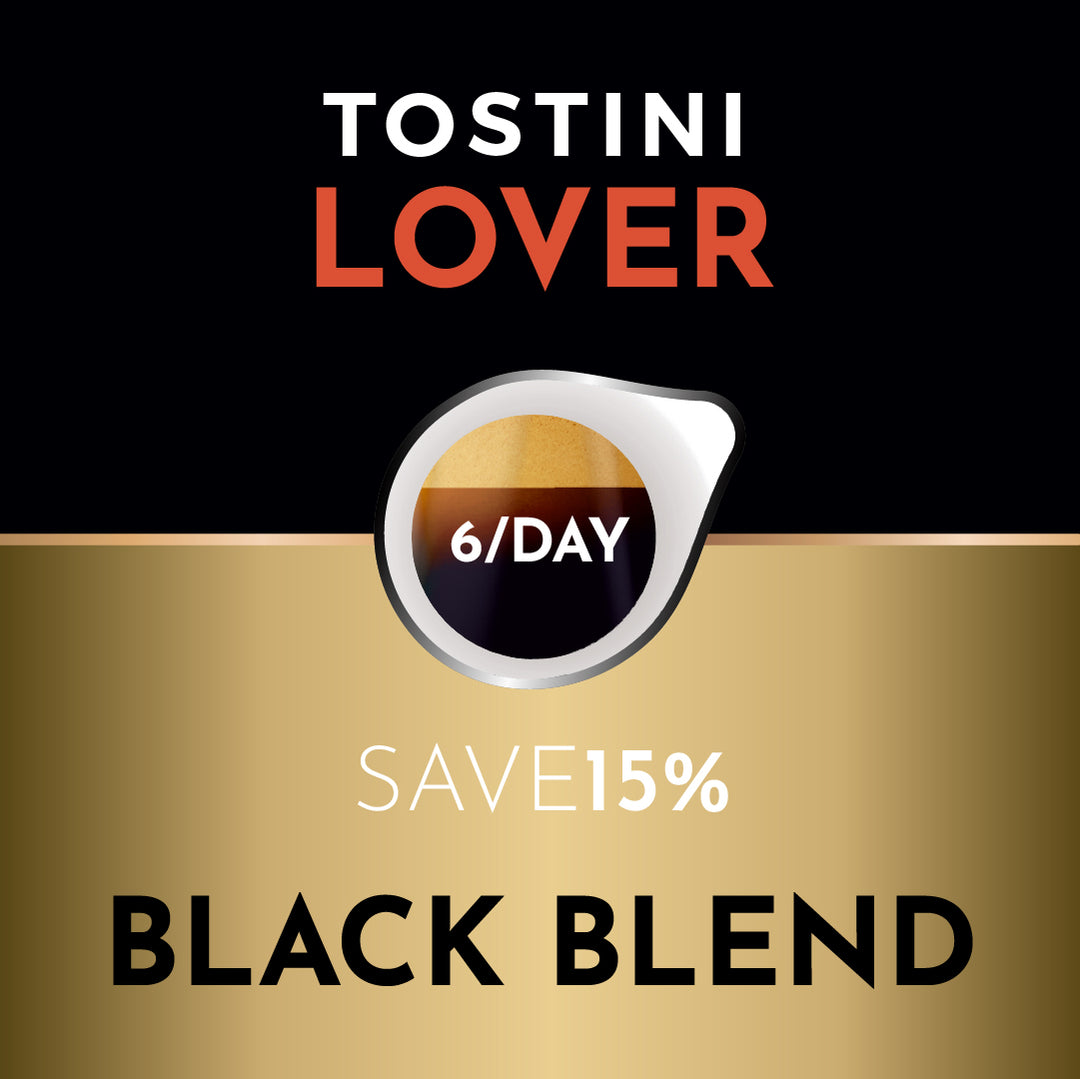 Tostini Lover Black Pods | 200 pods