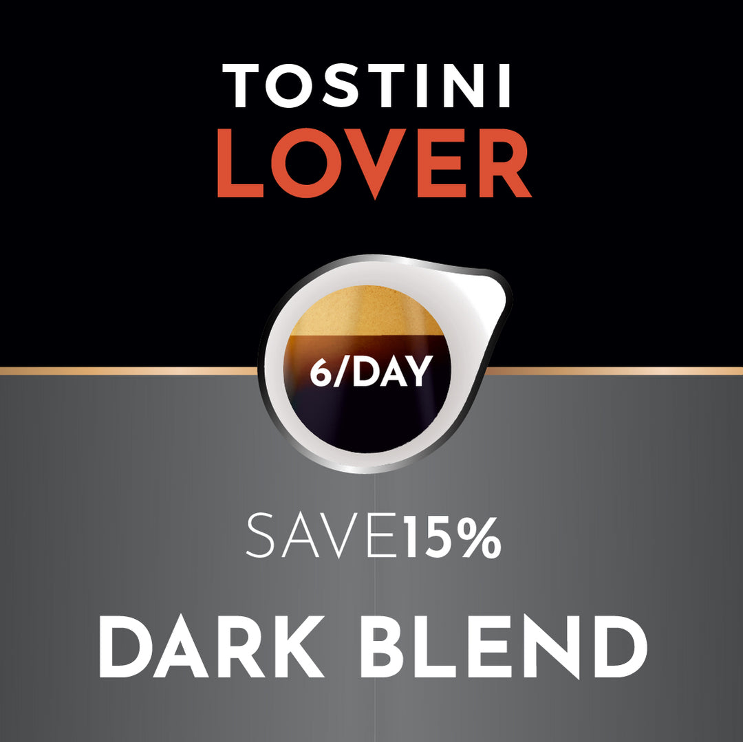 Tostini Lover Dark Pods | 200 pods