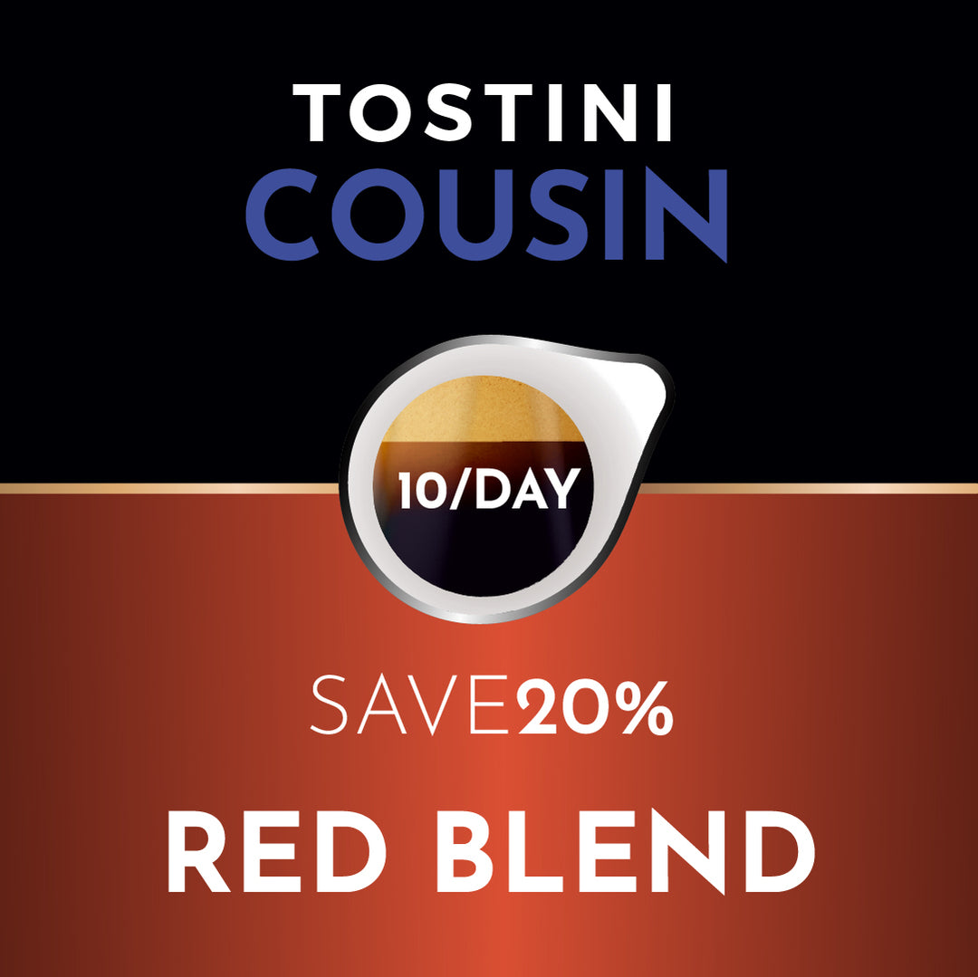 Tostini Cousin Red Pods | 300 pods