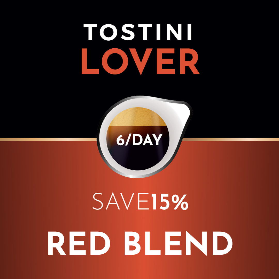 Tostini Lover Red Pods | 200 pods